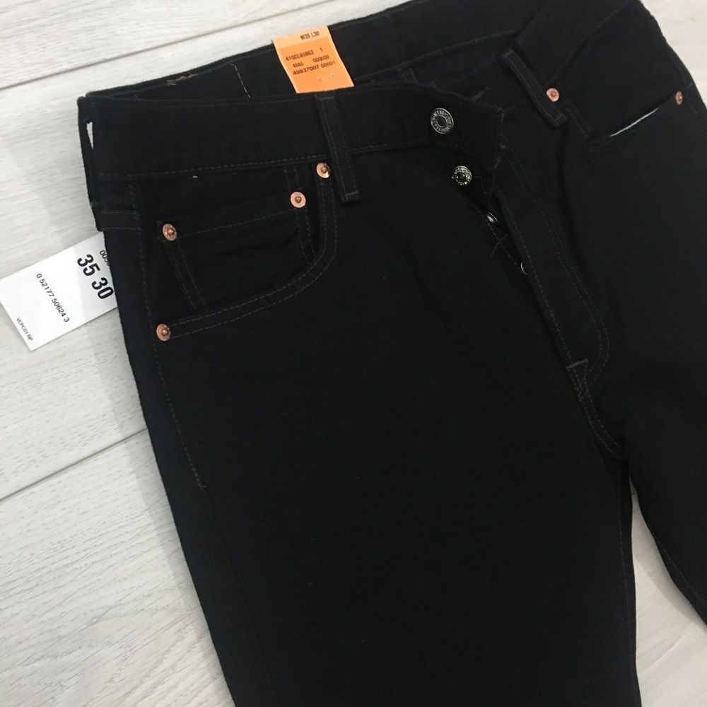 Levi Mens Black Jeans Authentic brand new